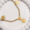 Coin Charm Necklace with Chunky Chain – Premium Gold Finish, Anti Tarnish & Long Lasting Jewellery
